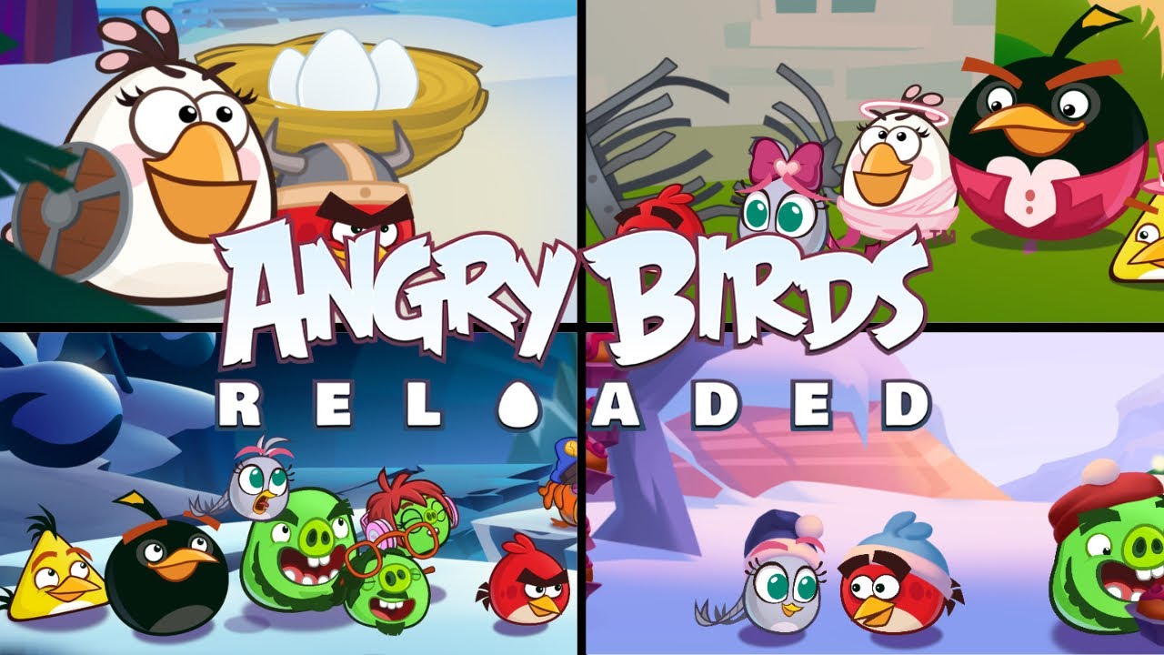 Angry Birds Reloaded - All Cutscenes (7 de Fevereiro de 2025)