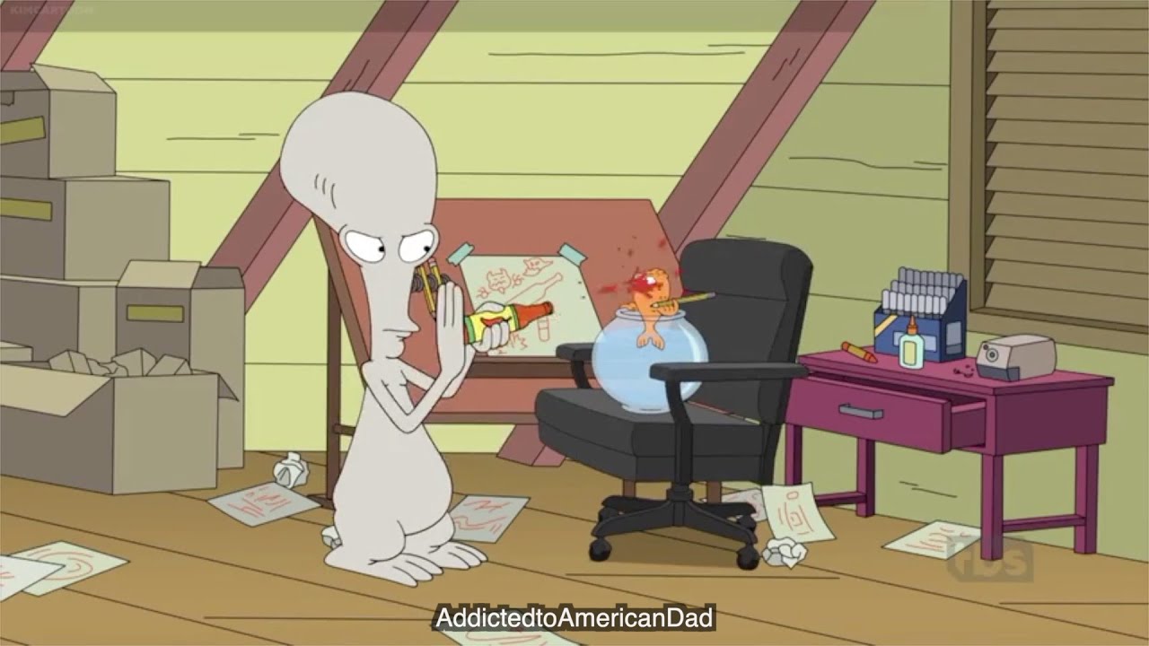 American Dad - Roger Hates Klaus