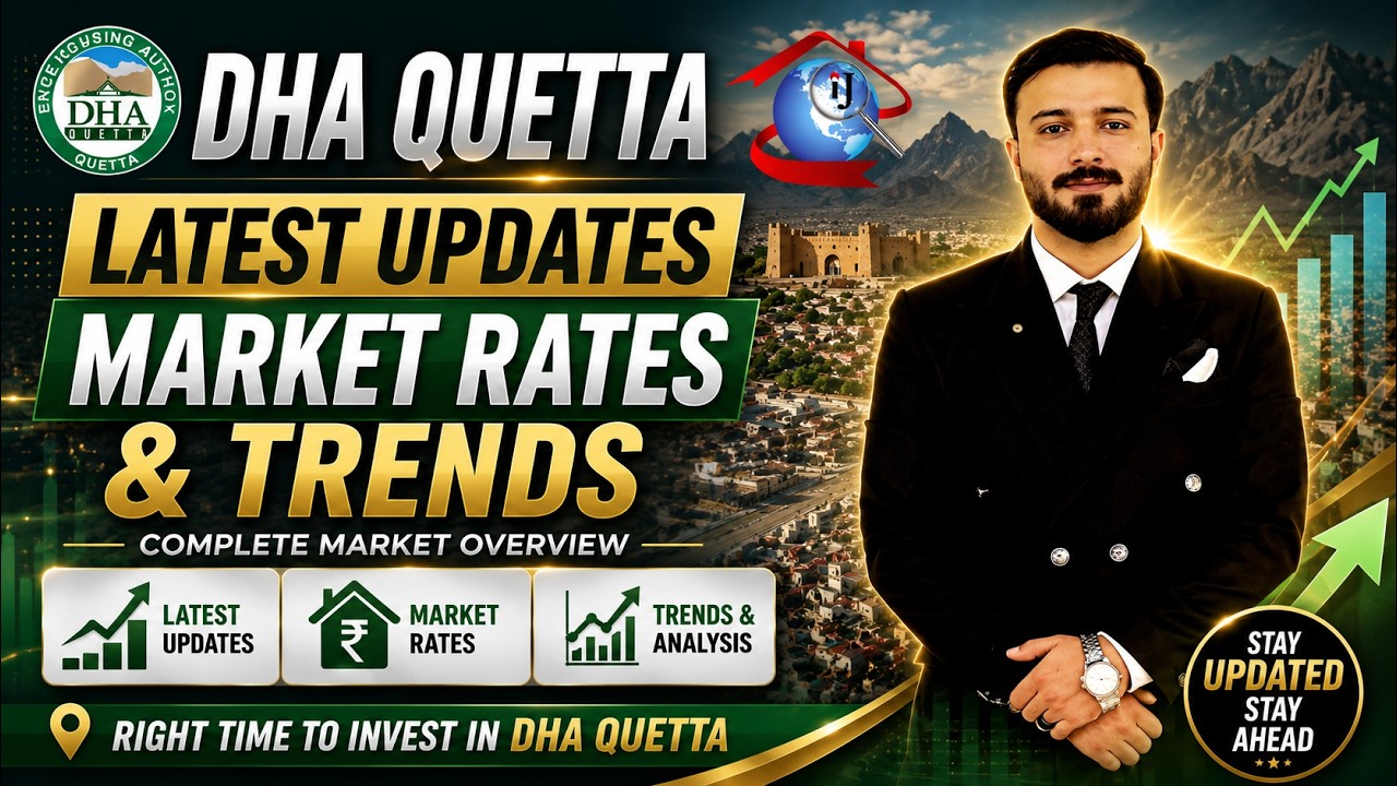 DHA Quetta Latest Market Rates & Investment Trends 2026 | Files, Plots & Future Growth Analysis