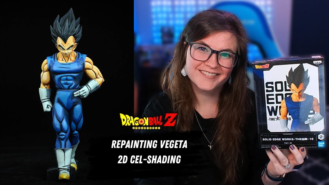 My First Anime Repaint - Vegeta from Dragon Ball
