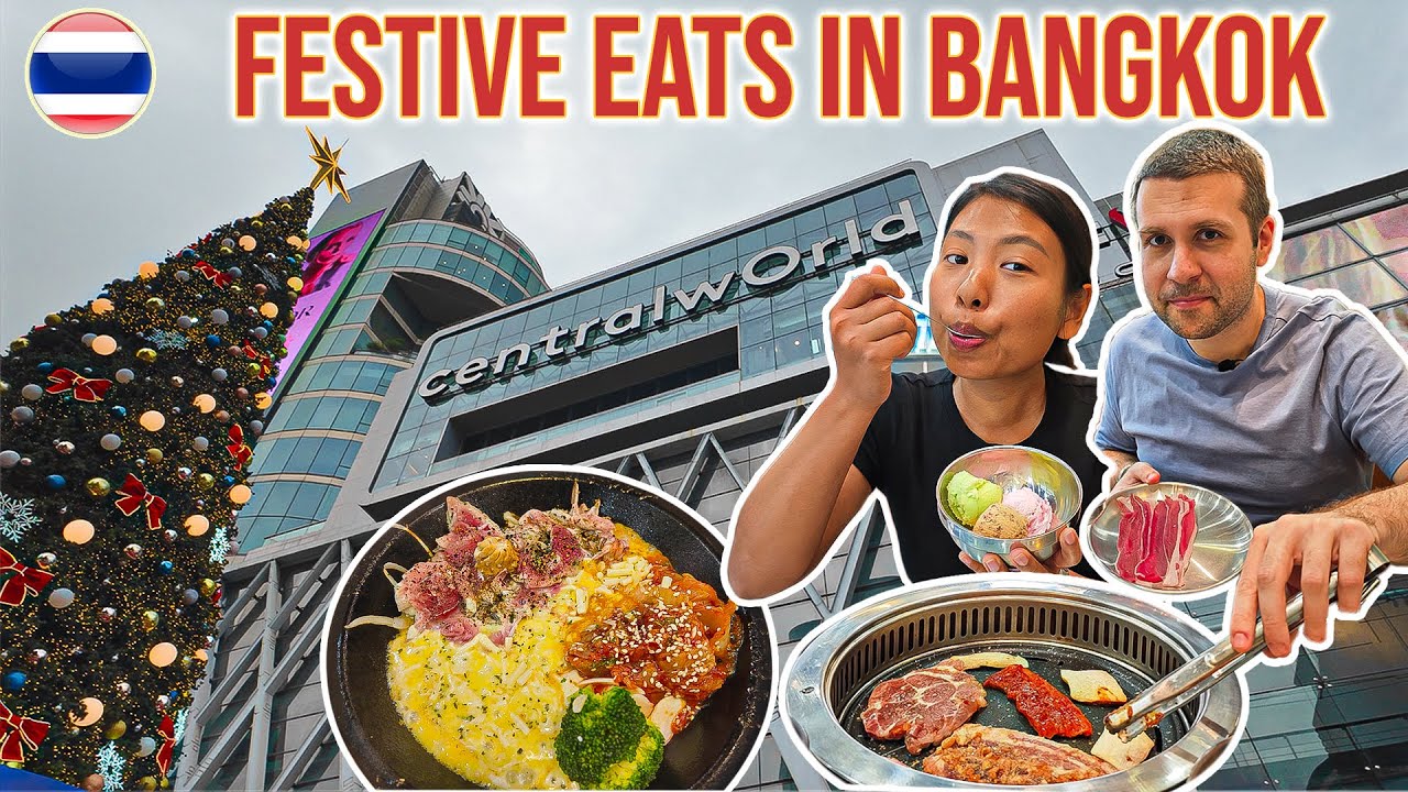 Bangkok’s Christmas Market at CentralWorld & AYCE Korean BBQ Buffet at Sukhumvit!