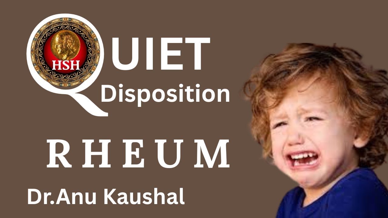 Rheum  Palmtum -  Dr. Anu Kaushal @hsh_homeopathy