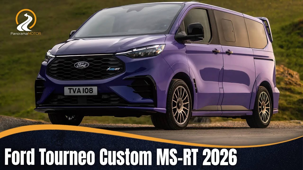Ford Tourneo Custom MS-RT 2026 | DEPORTIVO Y PRÁCTICO!!!