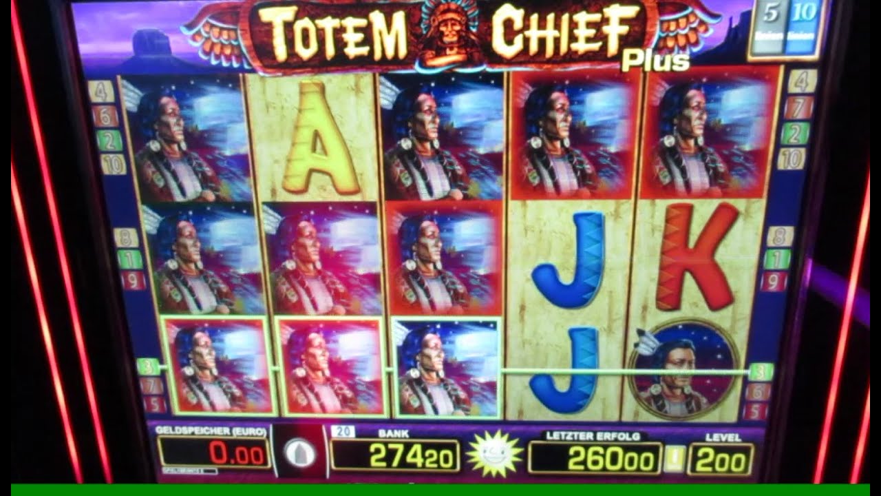 TOTEM CHIEF PLUS Zocken bis es KNALLT! Risikospiel bis 2€ Fach! Spielautomat ZAHLT! Merkur Magie Tr5