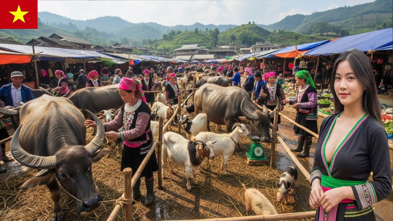 Unique Vietnamese Market, Real Local Life You’ve Neverr Seen Before!