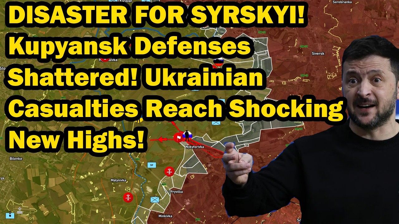 🚨 DISASTER FOR SYRSKYI! Kupyansk Defenses Shattered! Ukrainian Casualties Reach Shocking New Highs!