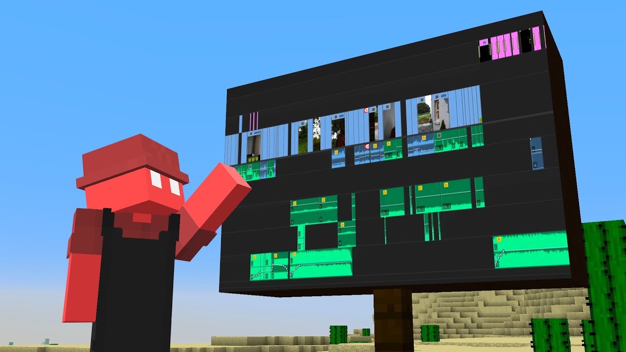 Как редактировать видео Minecraft