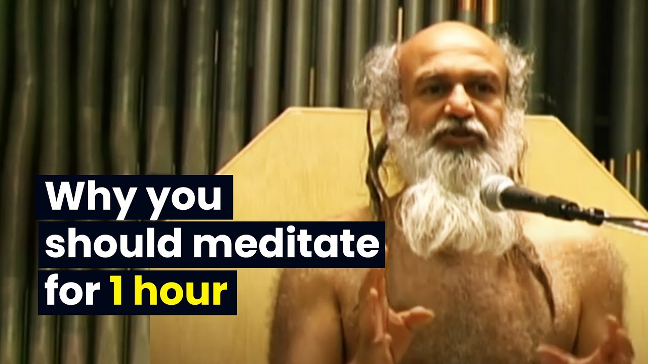 Benefits of meditating for 1 hour