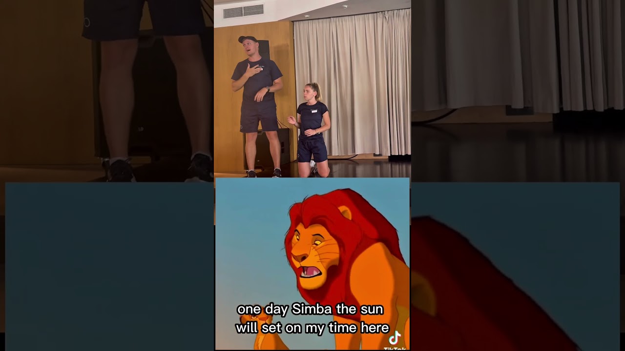 Show w animacji😍 #animatorka #simba #lionkingmusical #show #animacja #mufasa #animator #entertainer