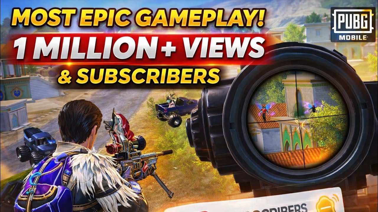 This pubg mobile gameplay will shock you 😱 ! 1v4