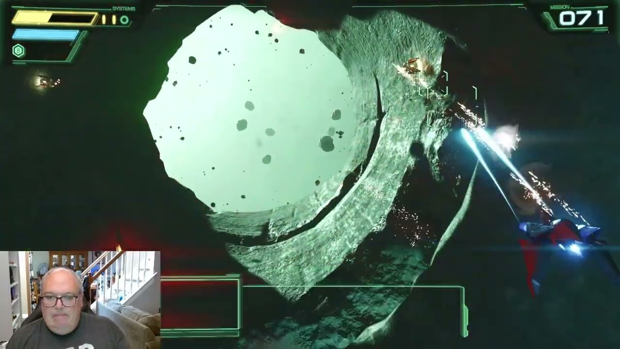 StarFox Challenge Mode, Meteo - Normal: Fly through all 7 energy anomalies and score 180 hits