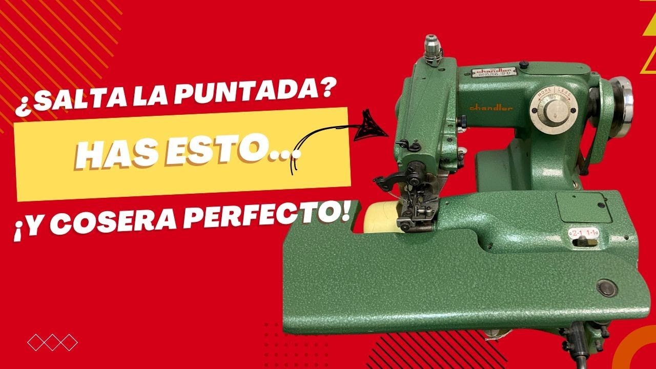 Máquina de dobladillo INVISIBLE | Ajuste y calibración de puntada LO QUE DEBES SABER 💎