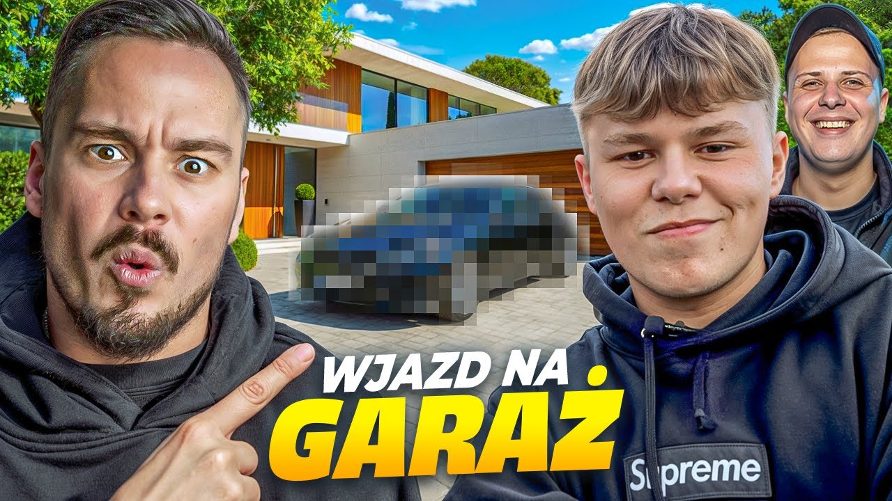 W&Oacute;Z NITRA WRESZCIE DZIAŁA, NIEŚLUBNY SYN WOJTKA GOLI *WJAZD NA GARAŻ DO OGMARCELI*