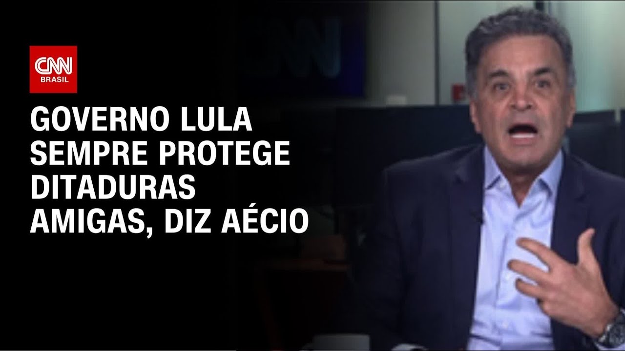 A&eacute;cio: Governo Lula sempre protege ditaduras amigas | CNN 360&ordm;