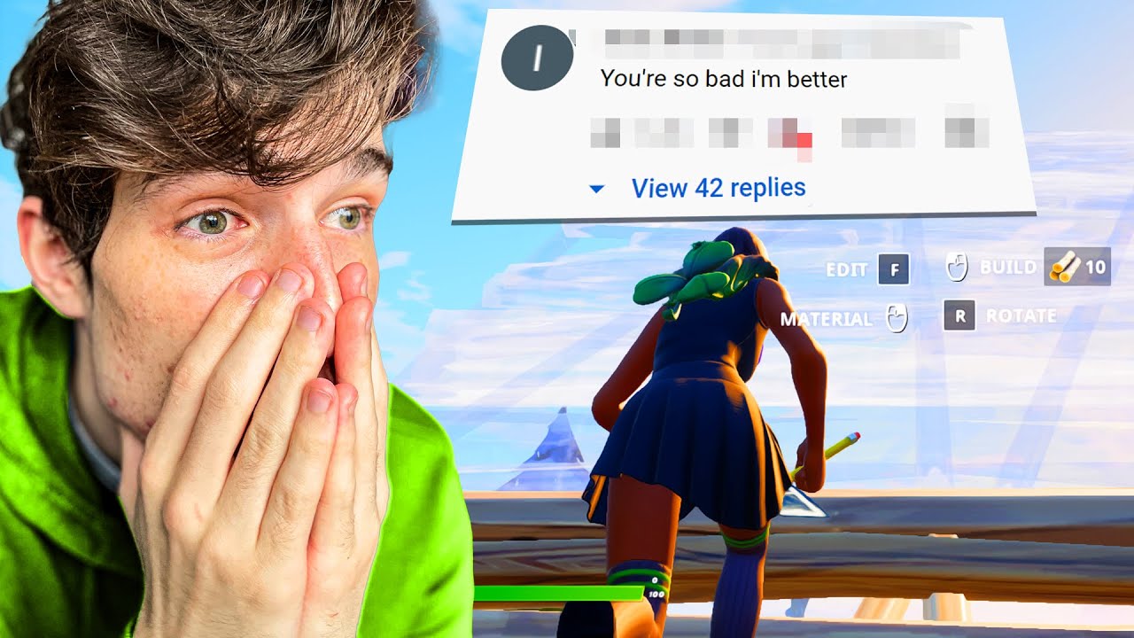 Reacting To My HATERS MONTAGES... (i need to wash my eyes) #5