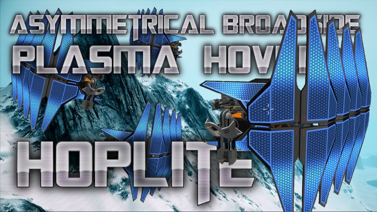 T10 Asymmetrical Plasma Montage Robocraft - Hoplite + Build Tutorial