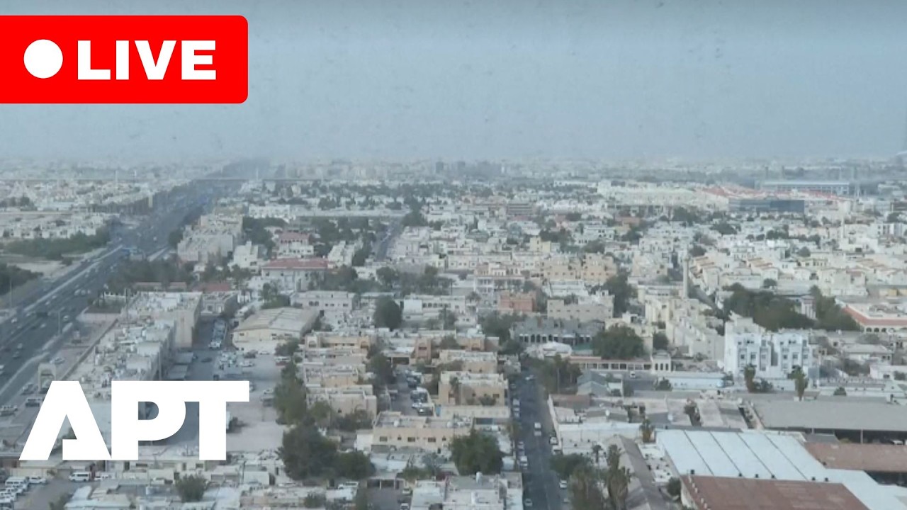LIVE | View of Doha After Several Explosions Reported in Qatari Capital | APT