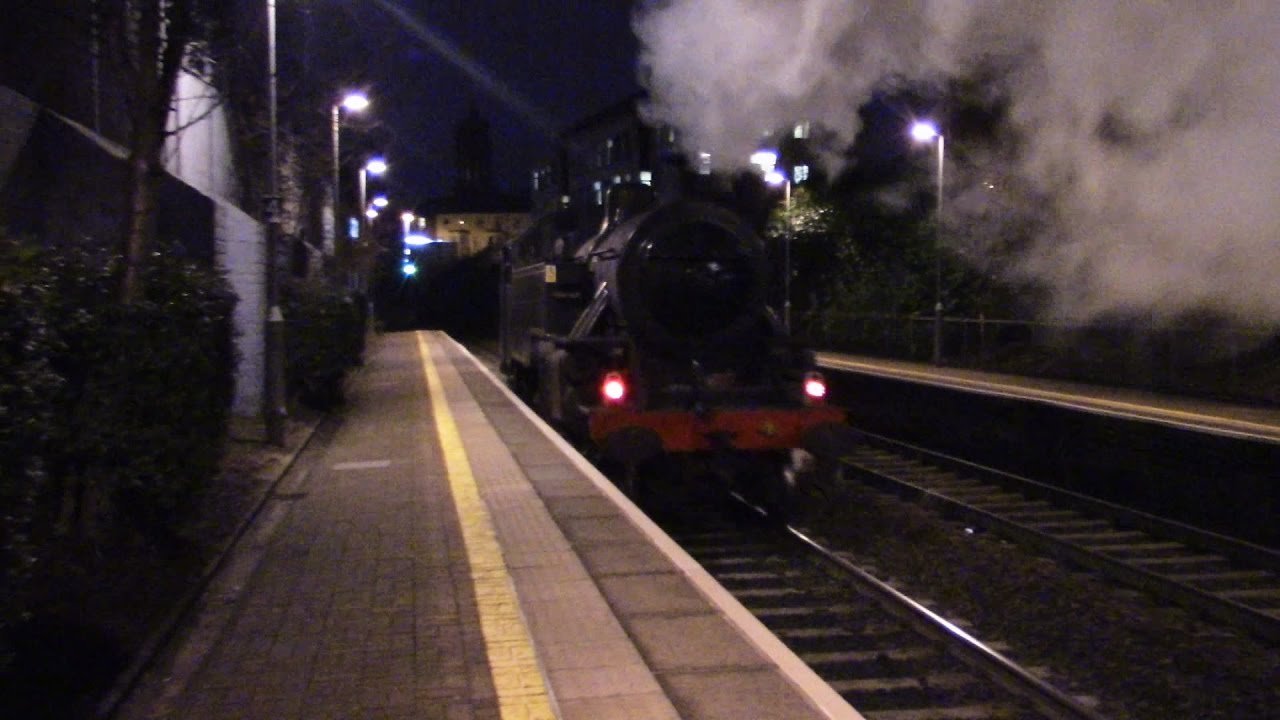 Ex LMS NCC WT Class 2-6-4T No.4 - Light Engine - City Hospital 8/1/17