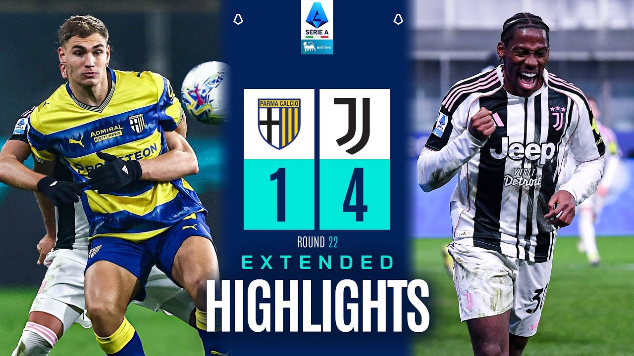 PARMA-JUVENTUS 1-4 | EXTENDED HIGHLIGHTS | SERIE A 2025/26
