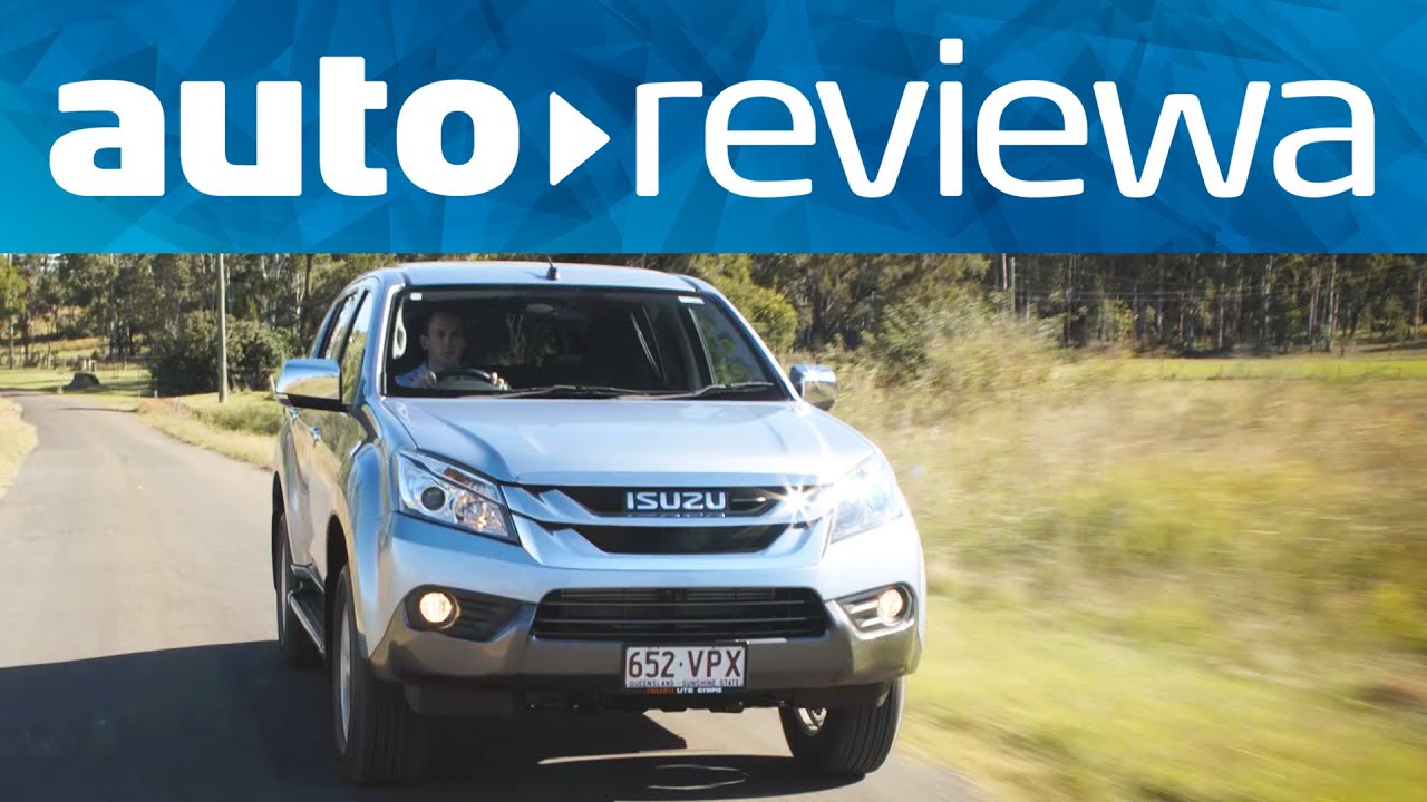 2015, 2016 Isuzu MU-X Video Review - Australia
