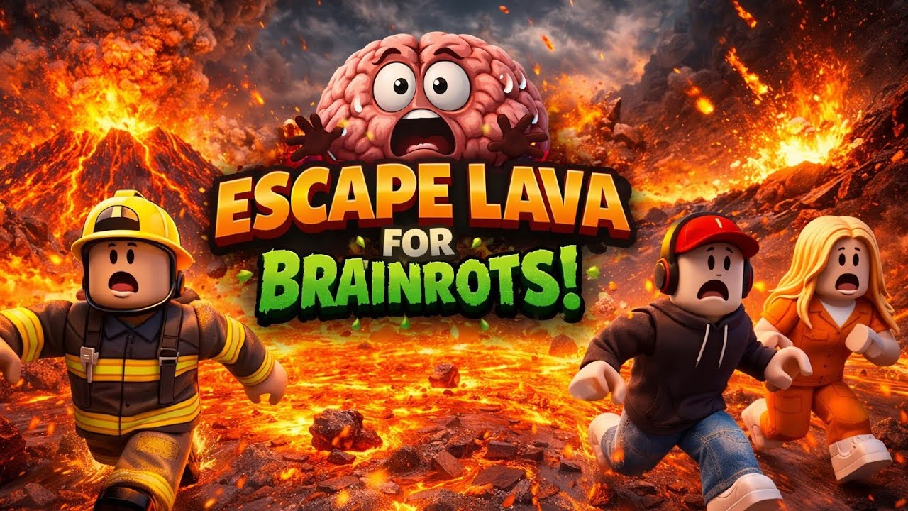 Escape LAVA for brainrots pt2
