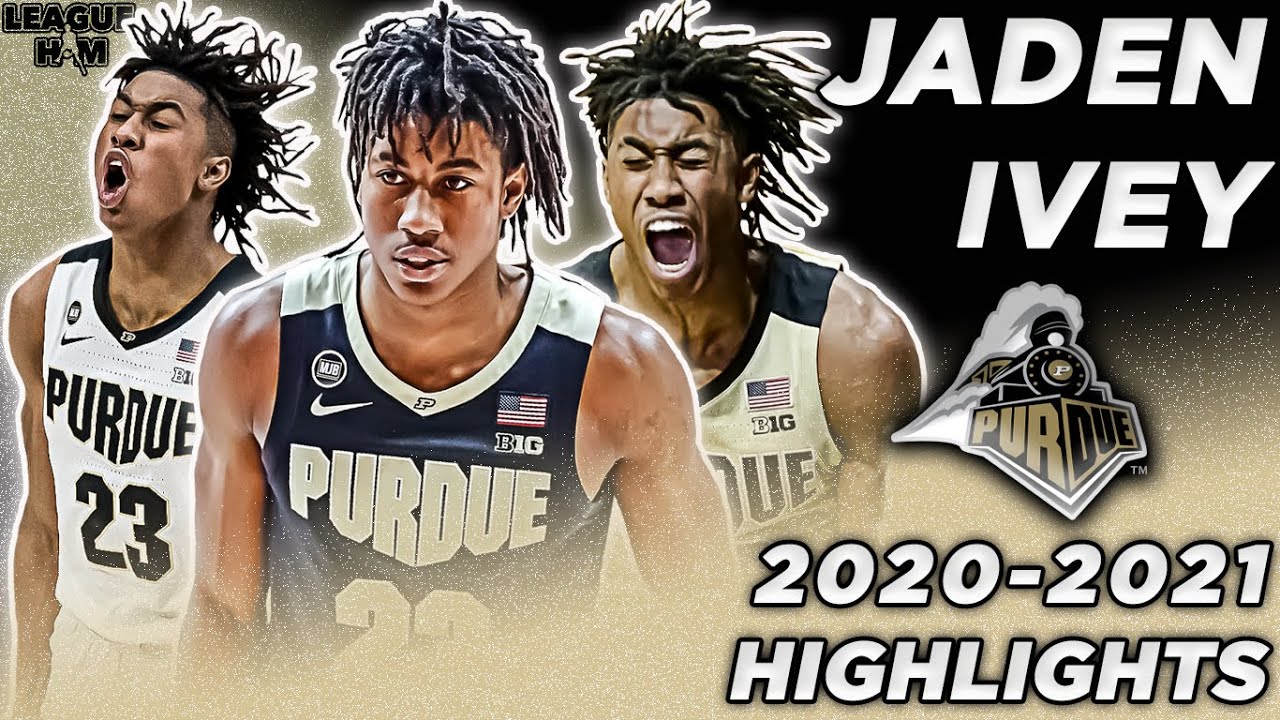 Jaden Ivey Purdue Full 2020-2021 Freshman SZN Highlights | Emerging 2-Way Star | B1G All-Rookie Team