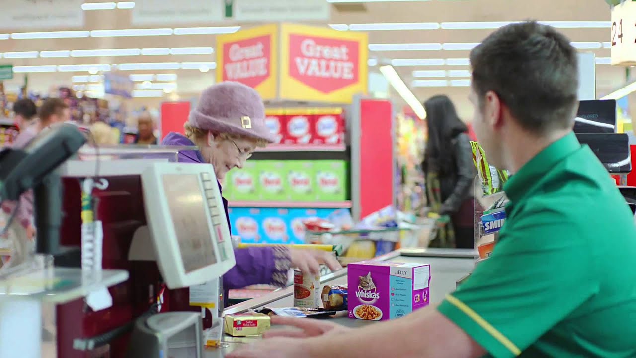 Телевизионная реклама экспресс-касс Morrisons, май 2015 г.