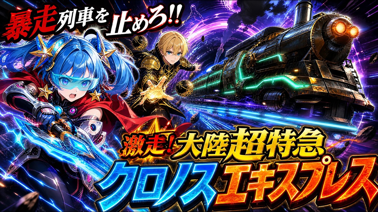 第5話「激走！大陸横断超特急クロノスエキスプレス」新Super☆ポンコツヒロインちゃん☆りていくっ
