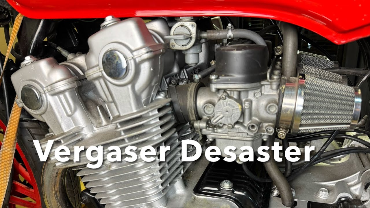 Vergaser Desaster und Zündung einstellen an meiner CB750 Boldor. Folge 18