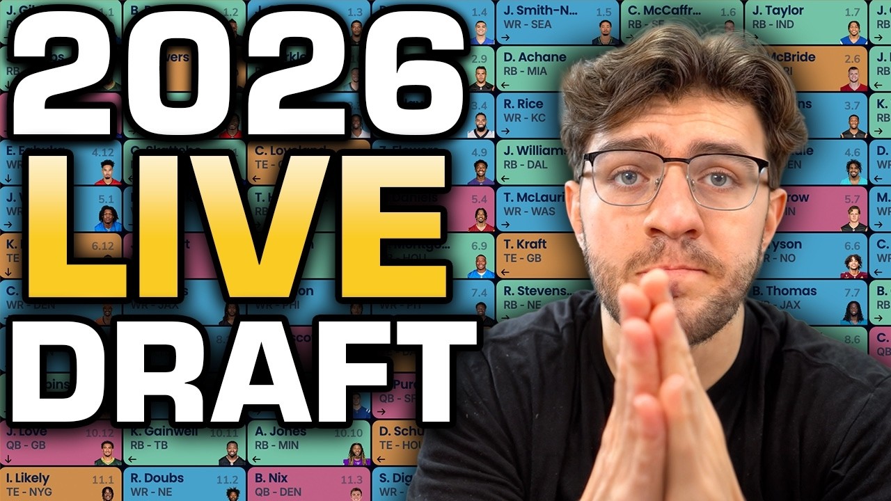 A Fantasy Football Draft (Gone Shameful😔)