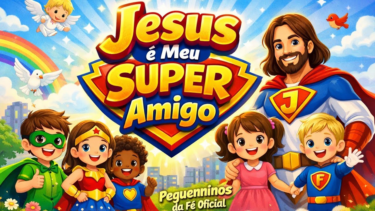 Jesus é o meu Super Amigo /Pequeninos da Fé Oficial/ministério infantil 