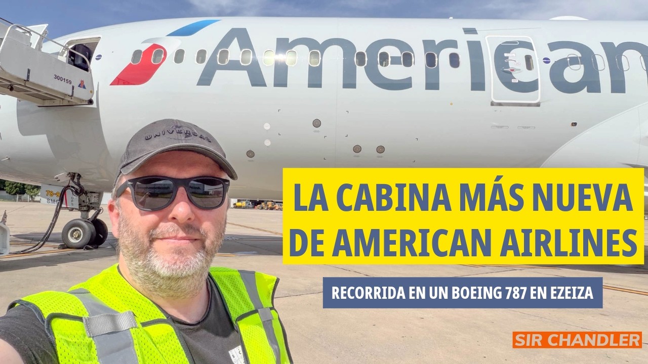 RECORRIDA PROFUNDA POR EL NUEVO DISEÑO DE UN AVIÓN DE AMERICAN AIRLINES