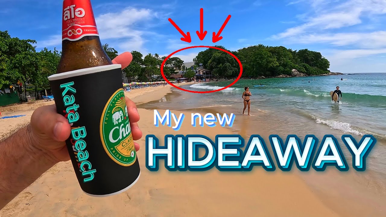 I explore Kamala beach and Kata beach Phuket Thailand. Find My new Favourite Hideaway.