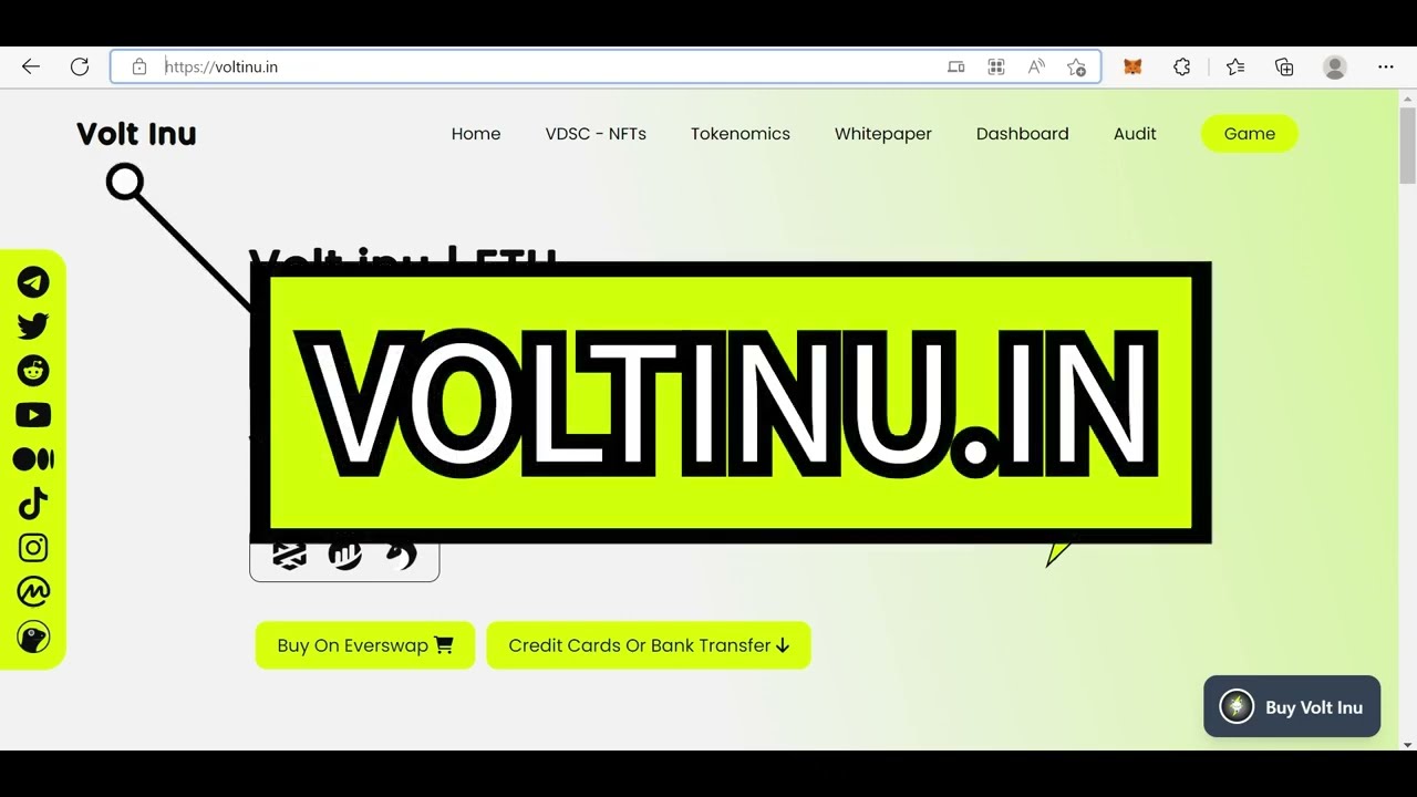 How To Buy Volt Inu!! Volt Inu x Embr Tutorial⚡⚡