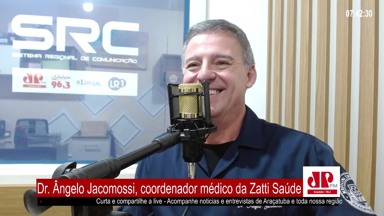 Dr. Ângelo Jacomossi, coordenador médico da Zatti Saúde