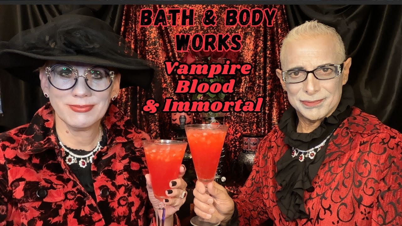 Bath & Body Works Vampire Blood & Immortal for Halloween