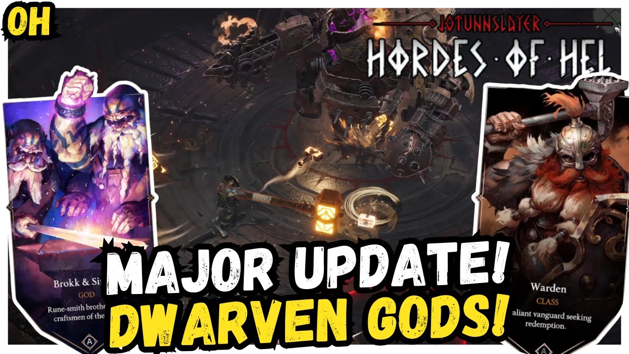 HUGE UPDATE! Dwarven Gods!! Jotunnslayer!