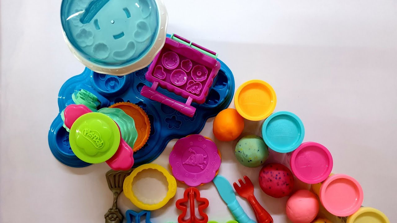 How to Make Play Doh colorful Cakes | Clay cakes maker set | Polymer Clay Video