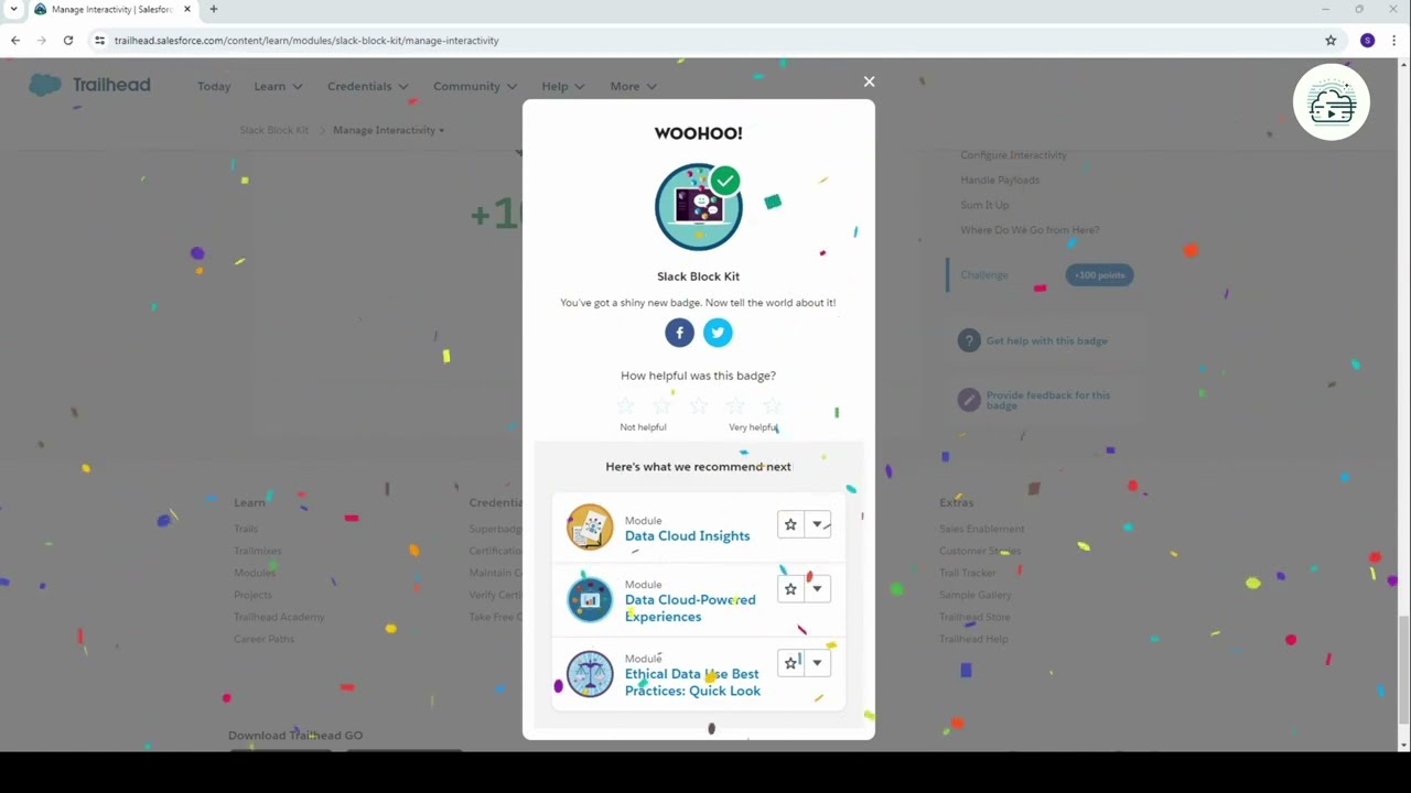Slack Block Kit - Salesforce Trailhead #salesforce