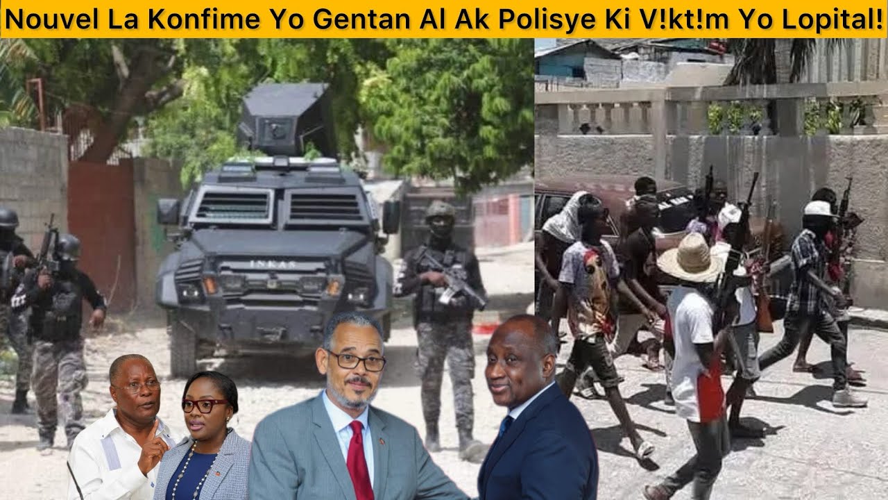 Tou Cho:Yo Gentan Al Ak Polisye V!ktim Yo Lopital-PM Fache,Fwa Sa Li Di Andresol LiPa Nan Lame Parad