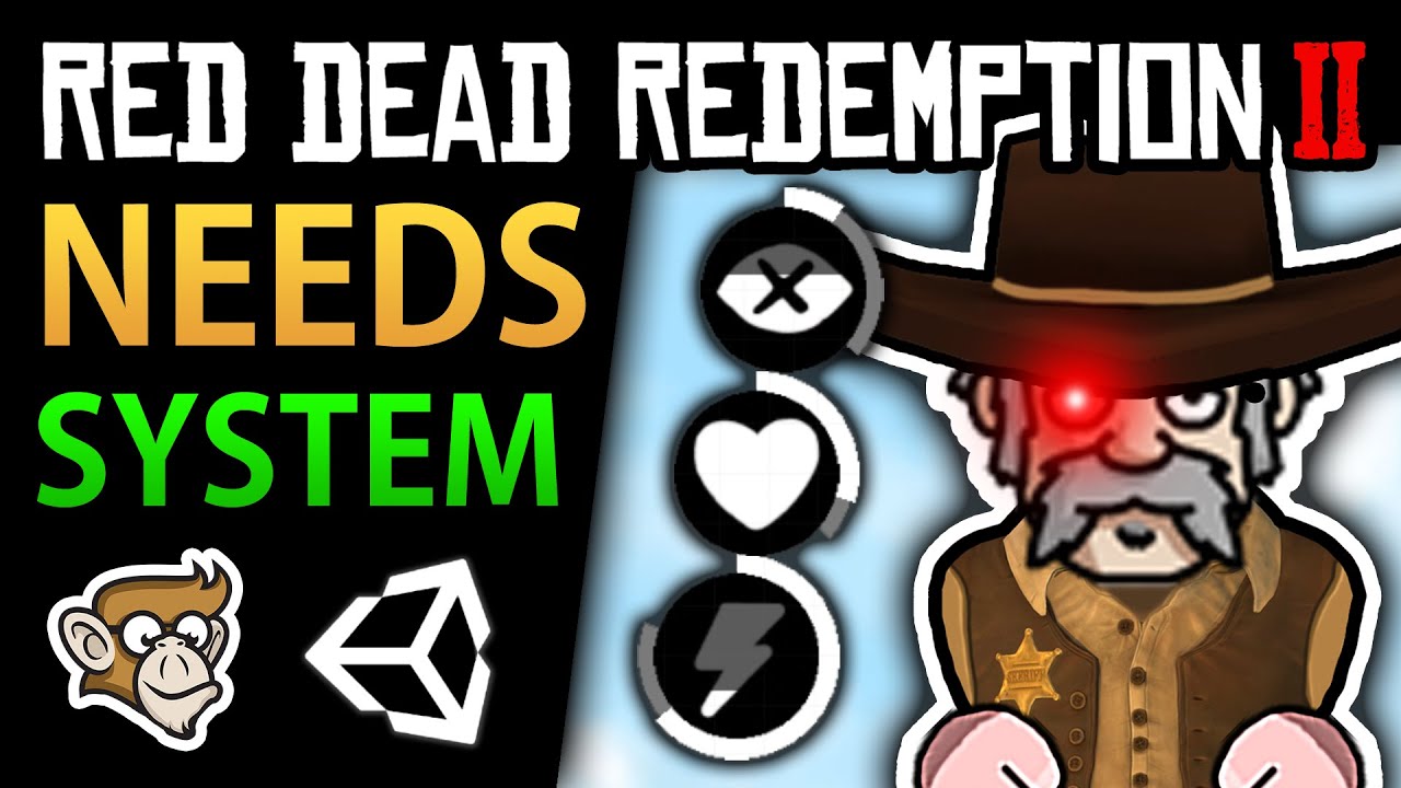 Needs System from Red Dead Redemption 2 in Unity