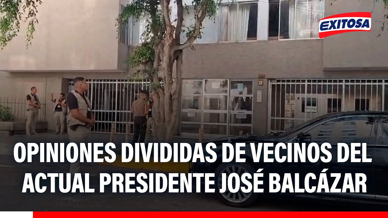 🔴🔵 Lince: Opiniones divididas de vecinos del actual presidente José María Balcázar