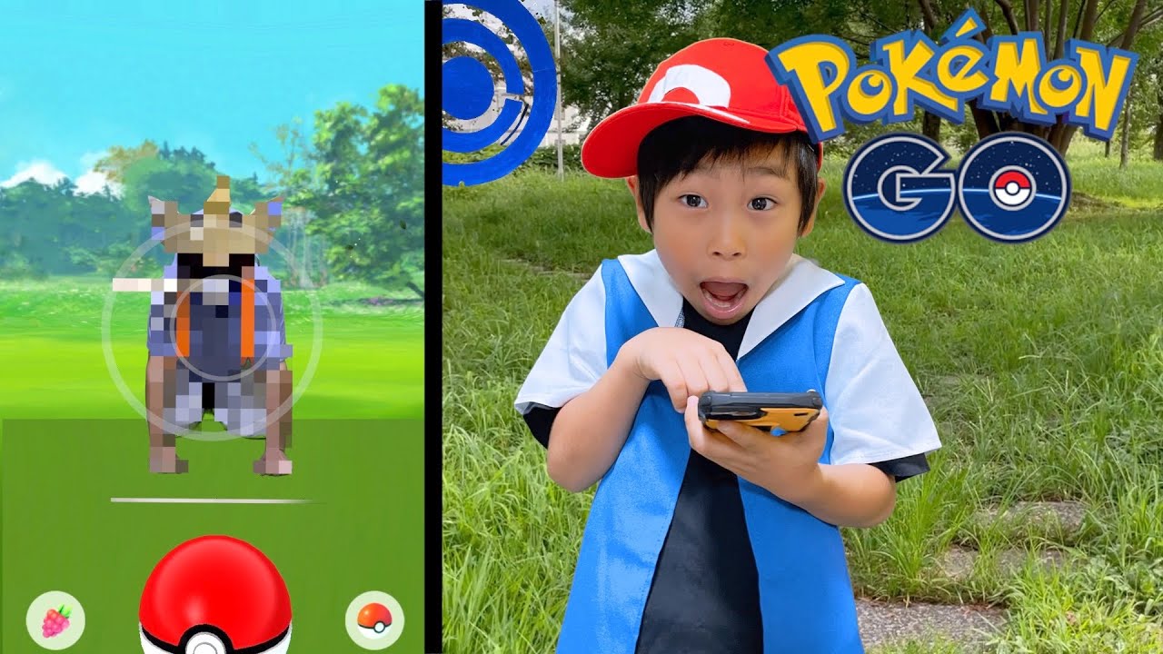【寸劇】ポケモンGO✨ついに‼️‼️あの最強の伝説ポケモンが現れた‼️#1【全力きっずTV】Real Pokémon GO