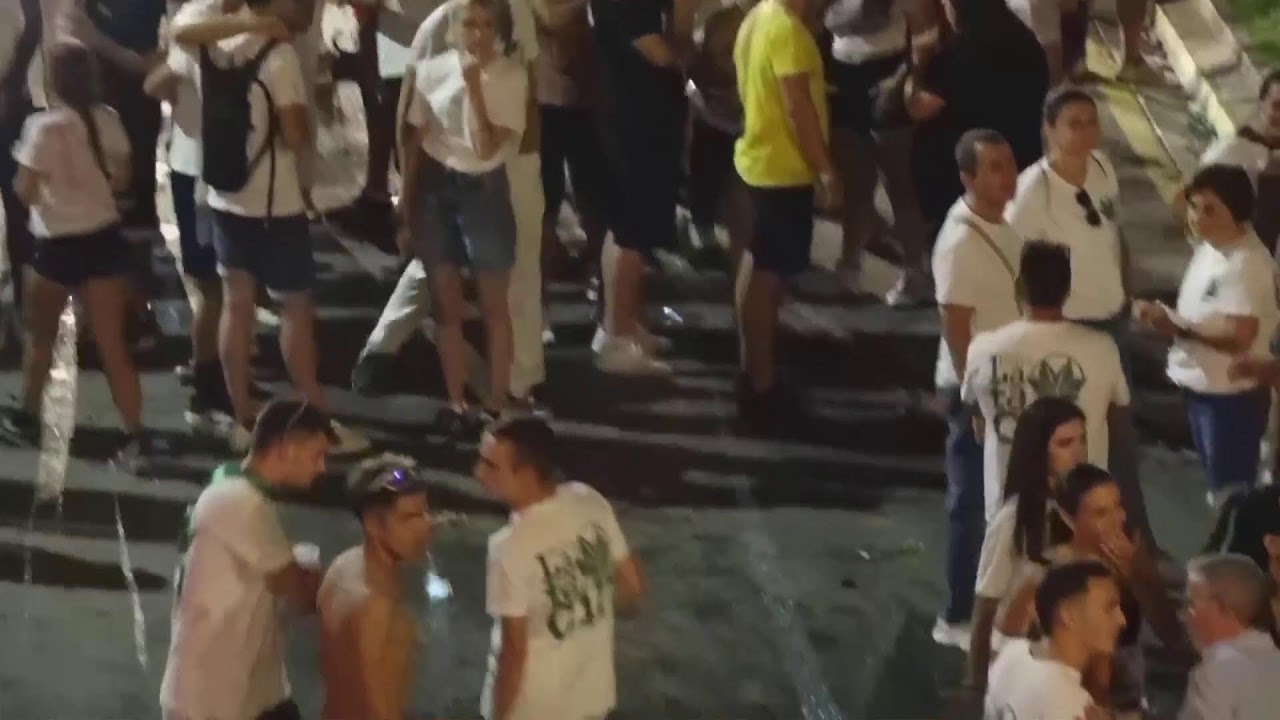 DESFILE DE CARROZAS Y COHETE DE BINÉFAR 2024