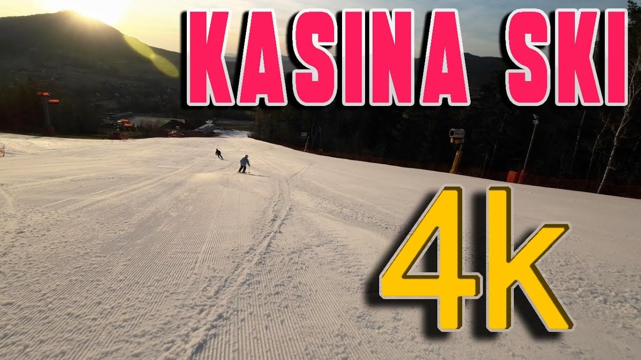 4k KASINA SKI Pełny zjazd Snowboard 17-03-2023 DJI Action 2 Horizon Balancing