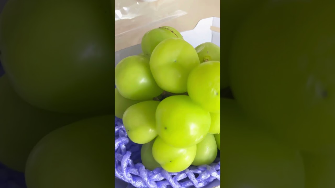 Shine muscat grapes from China