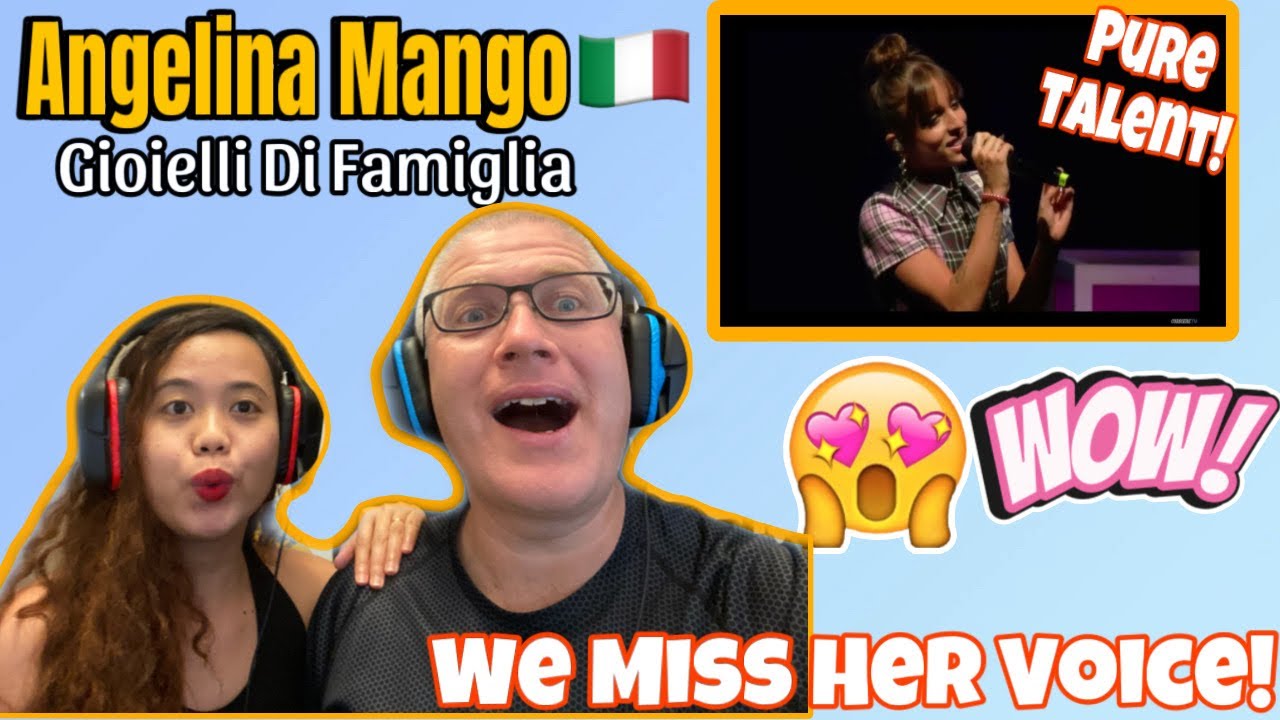 Angelina Mango - Gioielli di famiglia - Live a Il tempo delle donne Reaction! 🇮🇹