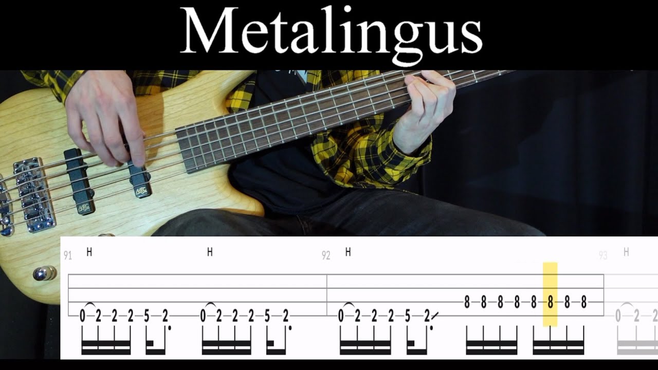 Metalingus (Alter Bridge) - Bass Cover (With Tabs) by Leo Düzey