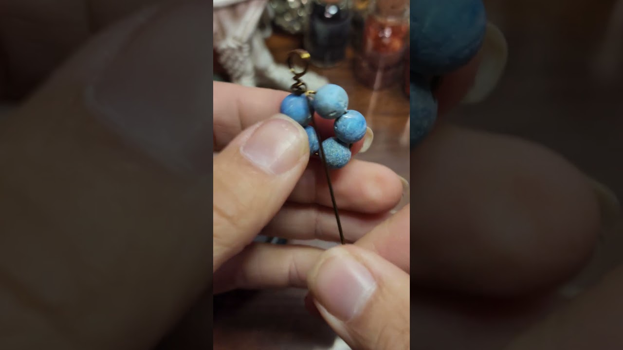 Pentagram Pendant with Beads