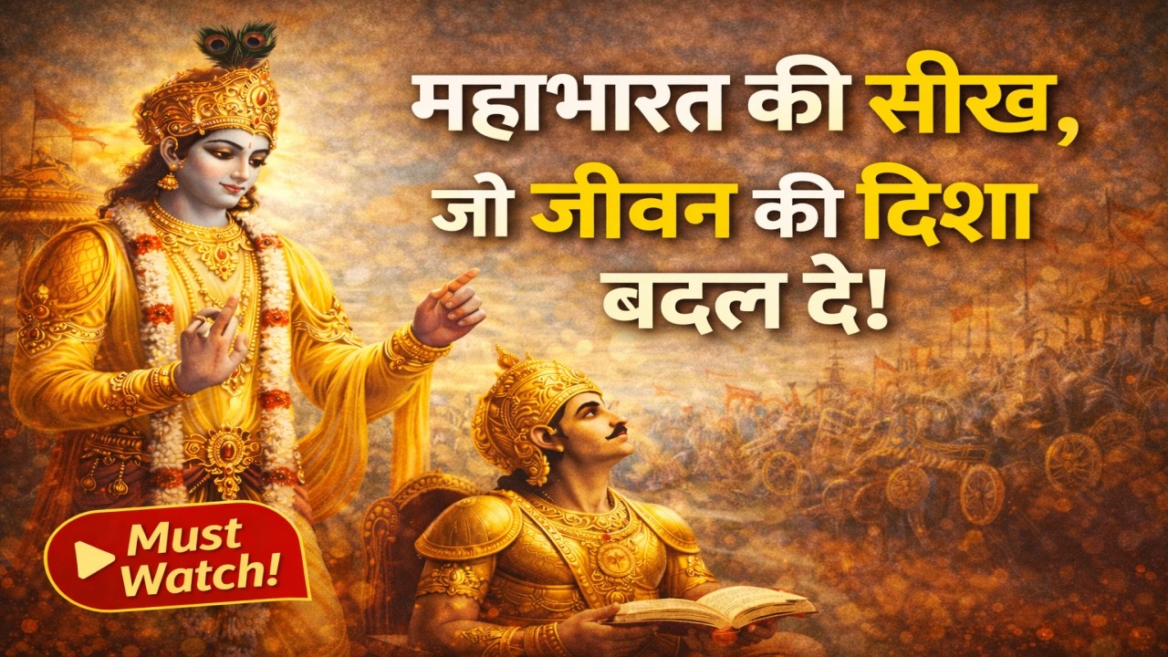 महाभारत से सीख | जीवन को कैसे जिएं? | Life Lessons Through Storytelling | Talkshalaa